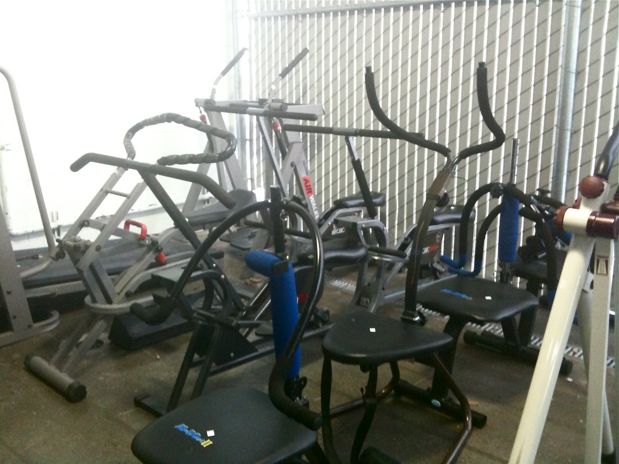 in store exercise equipment
